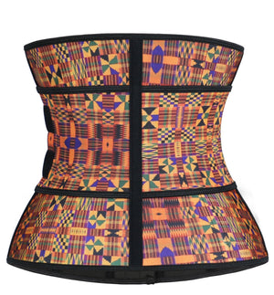 Kente Double Compression Waist Trainer