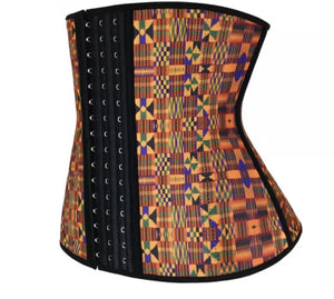 Single Compression Waist Trainer (Kente)