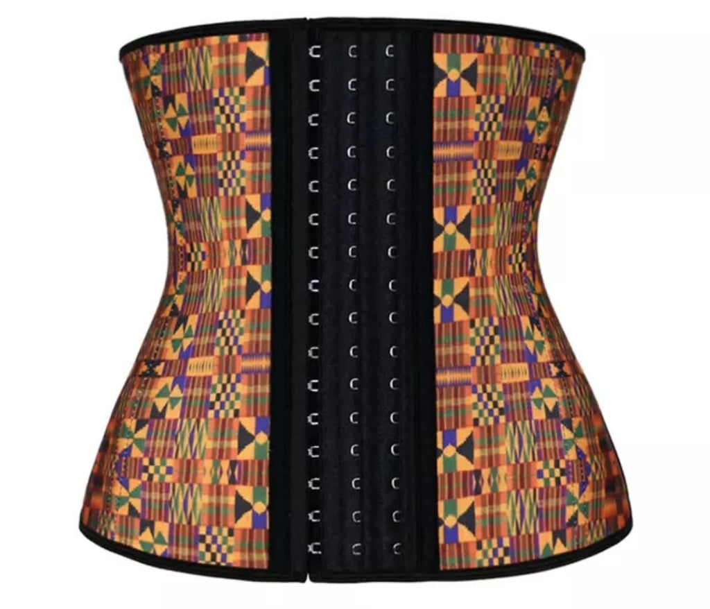 Single Compression Waist Trainer (Kente)