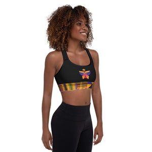 Kente Padded Sports Bra