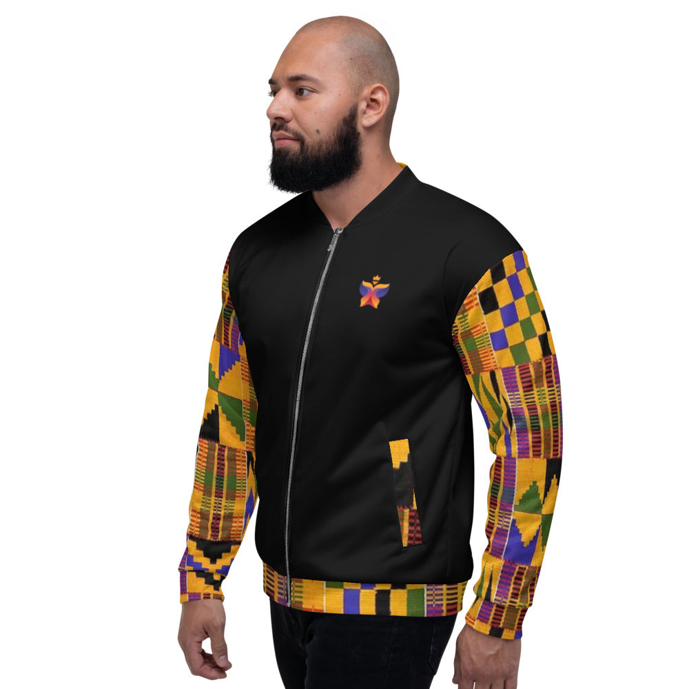 Kente Bomber Jacket