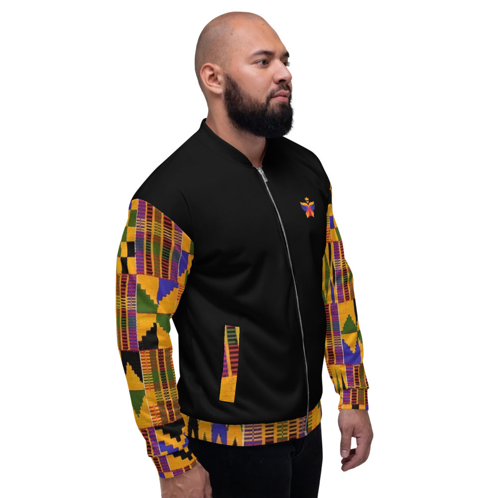 Kente Bomber Jacket