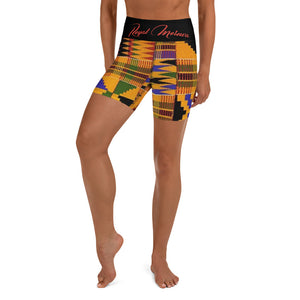 Kente Yoga Shorts