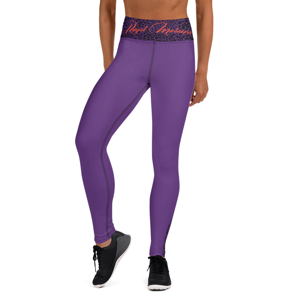 Elite Soul Yoga Leggings (Royal Purple)