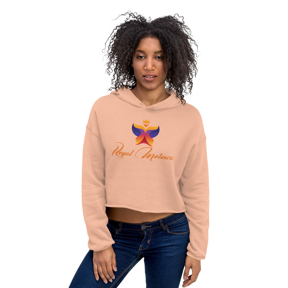 Royal Morowa Signature Crop Hoodie