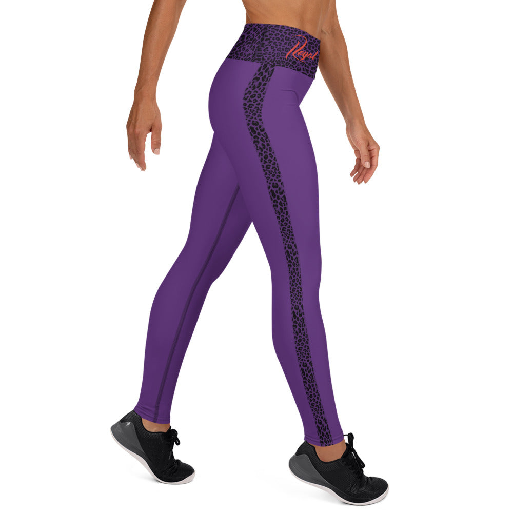 Elite Soul Yoga Leggings (Royal Purple)