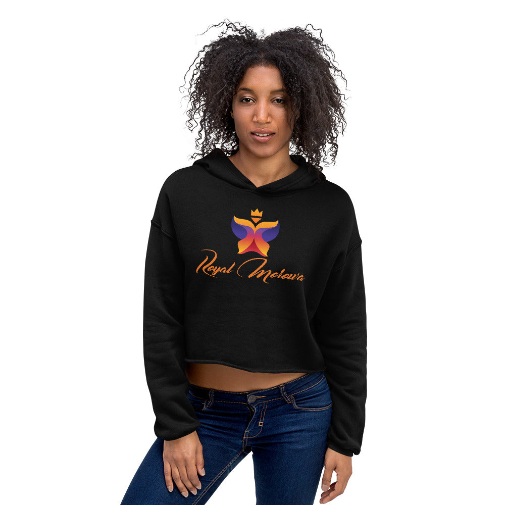 Royal Morowa Signature Crop Hoodie